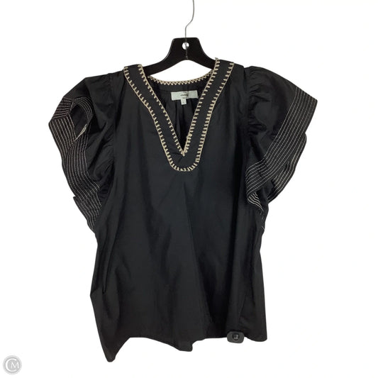 Top Short Sleeve By Entro In Black, Size: L