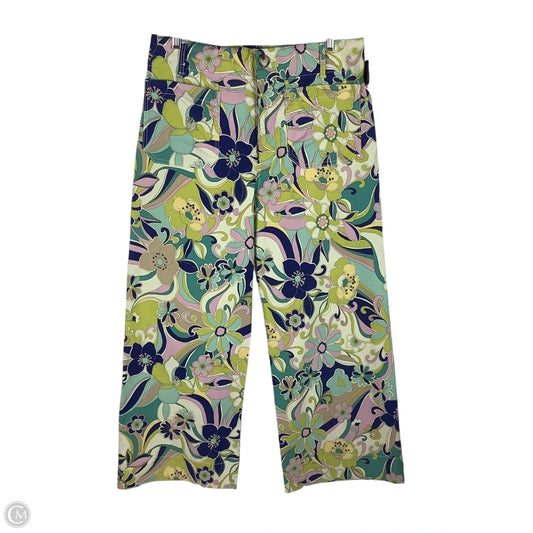 Pants Wide Leg By Maeve In Floral Print, Size: 10 (31)