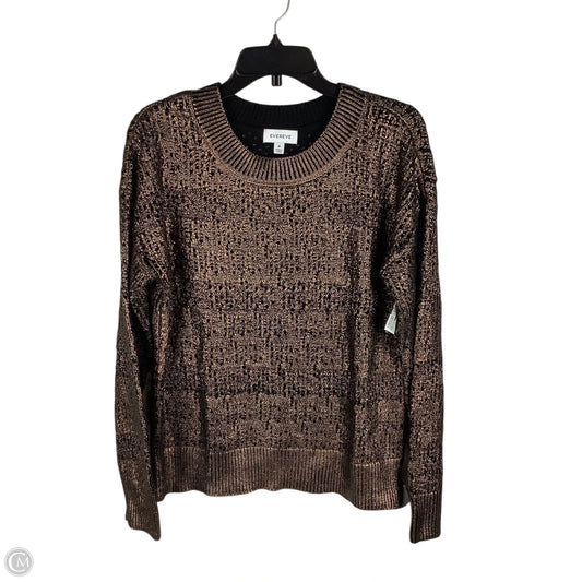Sweater By Evereve In Bronze, Size: M