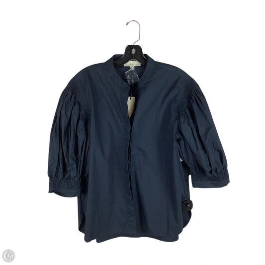 Top Short Sleeve By Pinch In Navy, Size: L