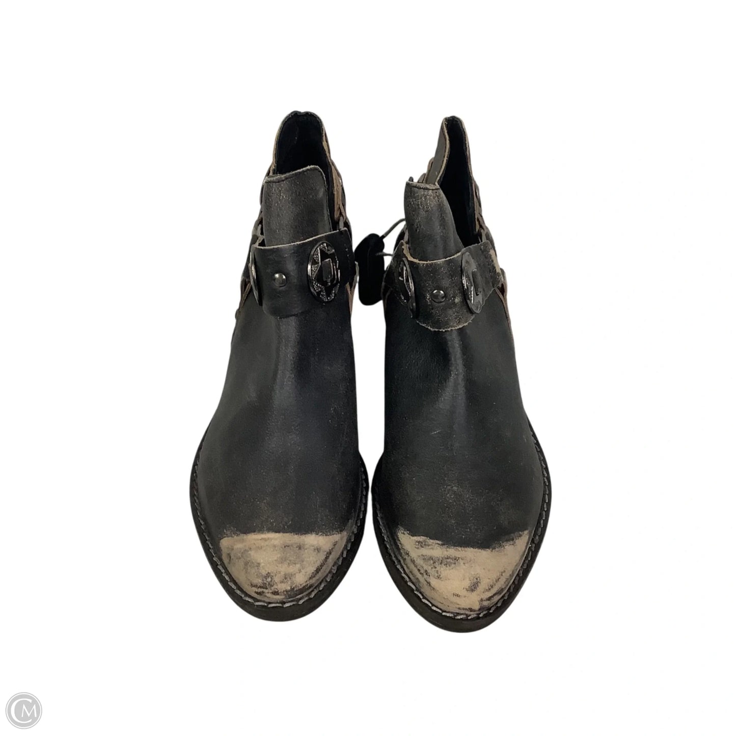Boots Ankle Heels By Chinese Laundry In Black, Size: 9