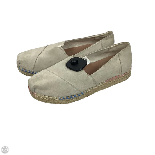 Shoes Heels Platform By Toms In Tan, Size: 9