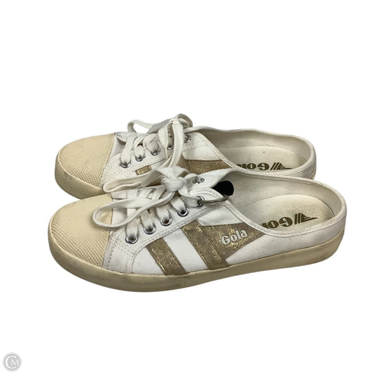 Shoes Sneakers By Gola In Cream, Size: 7