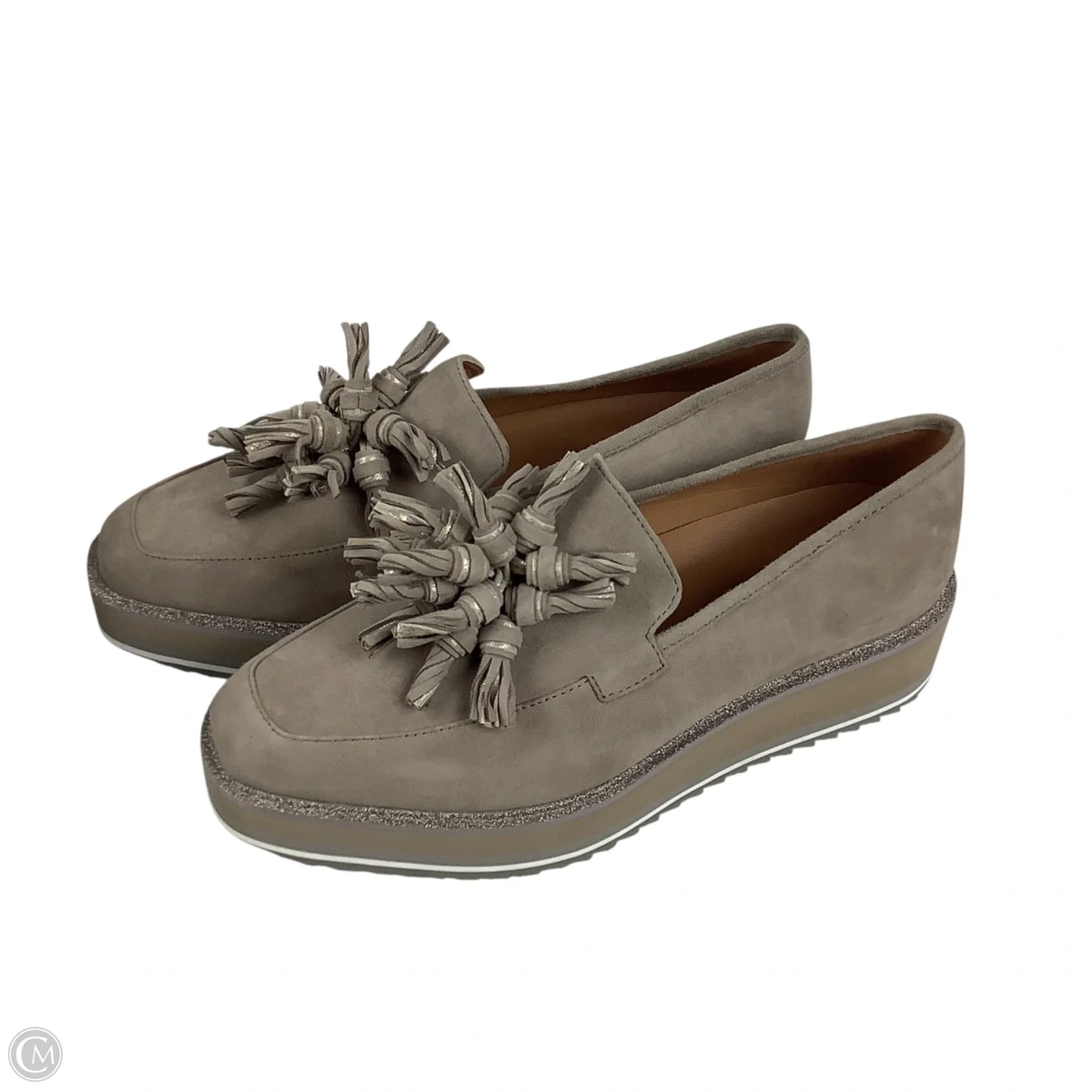Shoes Heels Platform By Johnston & Murphy In Grey, Size: 7.5