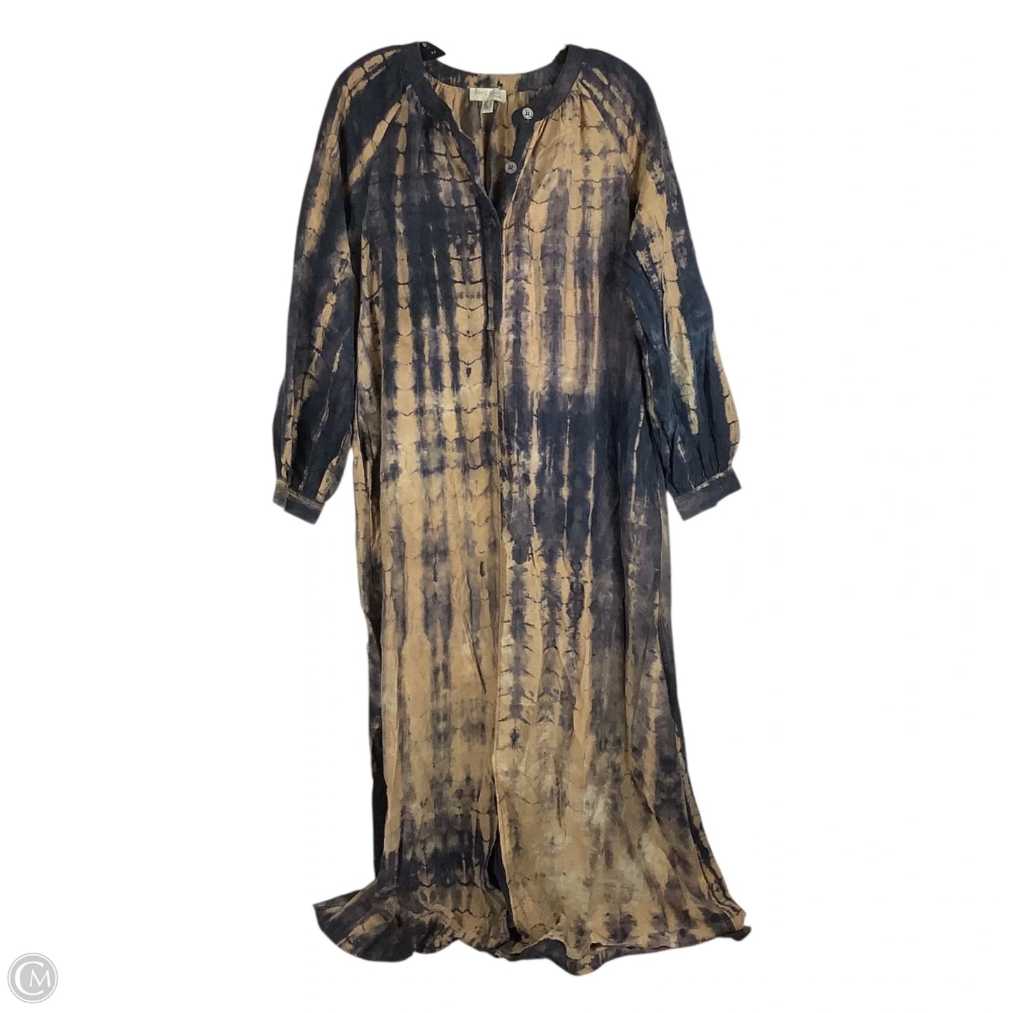 Dress Casual Maxi By Cmc In Navy, Size: S