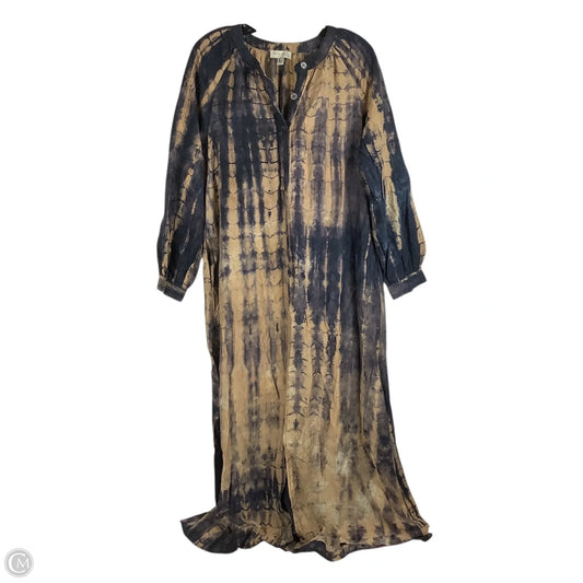 Dress Casual Maxi By Cmc In Navy, Size: S