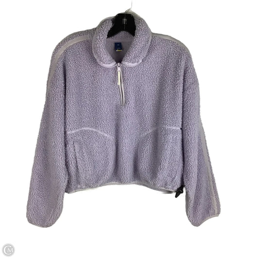 Athletic Jacket By Old Navy In Purple, Size: Xs