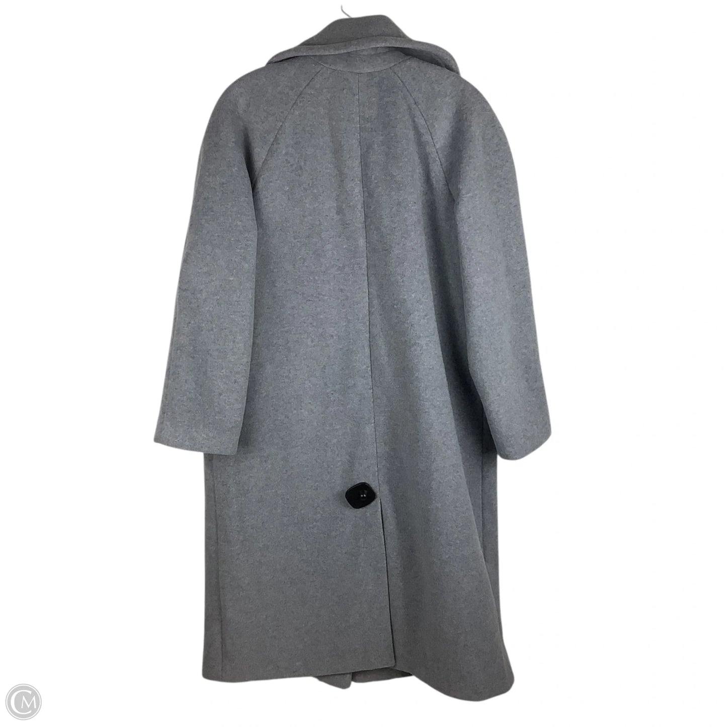 Coat Peacoat By Banana Republic In Blue, Size: M Petite