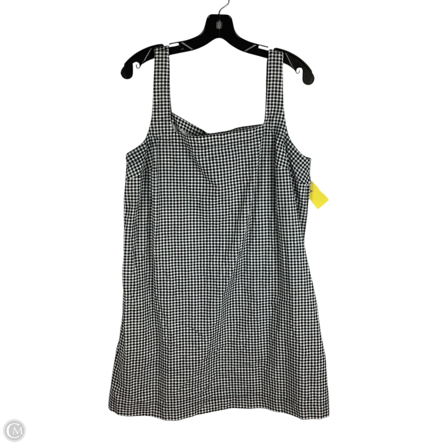 Dress Casual Short By A New Day In Plaid Pattern, Size: L