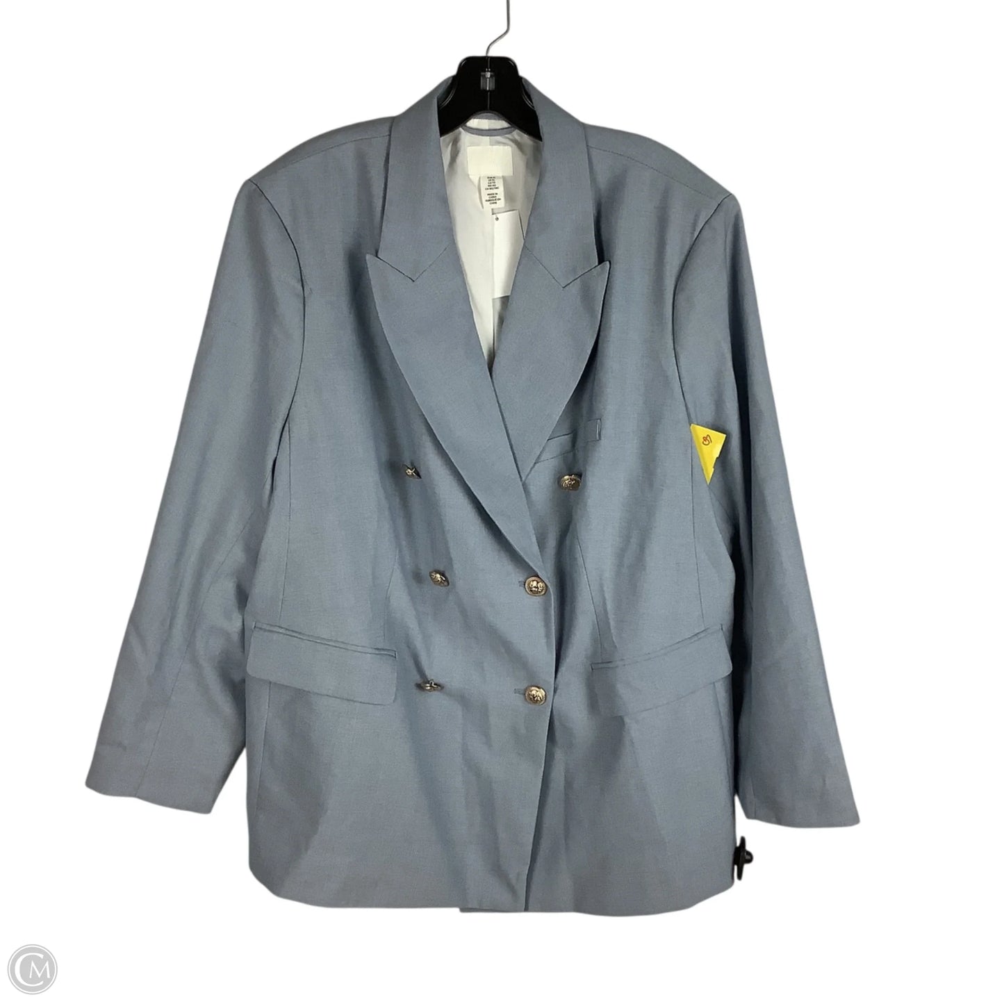 Blazer By H&m In Blue, Size: Xl