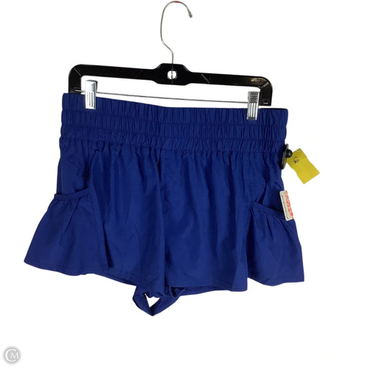 Athletic Shorts By Free People In Blue, Size: L