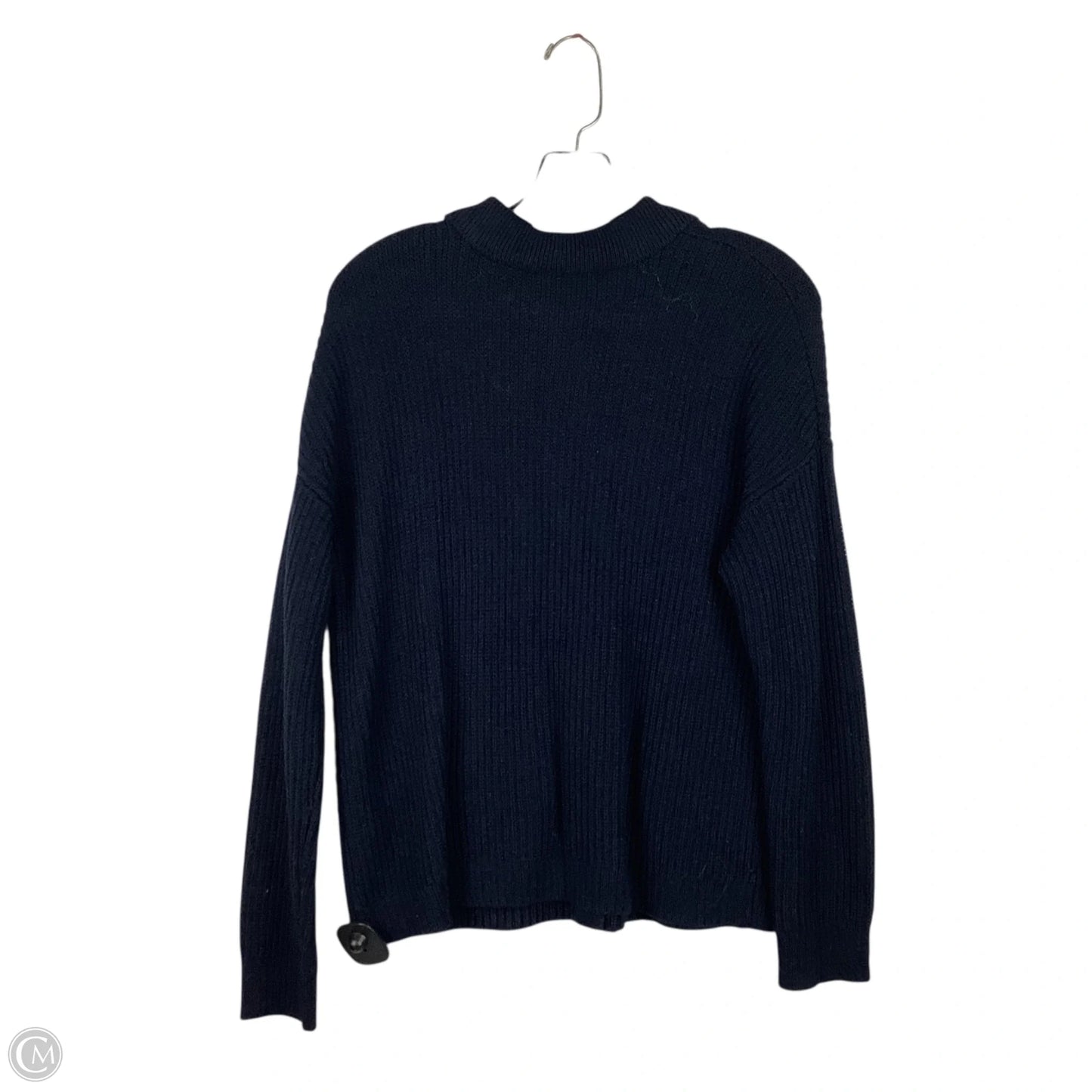 Sweater Cardigan By J. Jill In Navy, Size: S