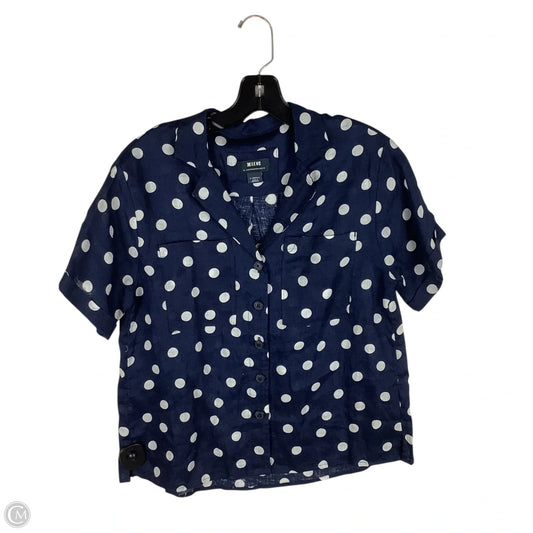 Top Short Sleeve By Maeve In Navy, Size: Xs