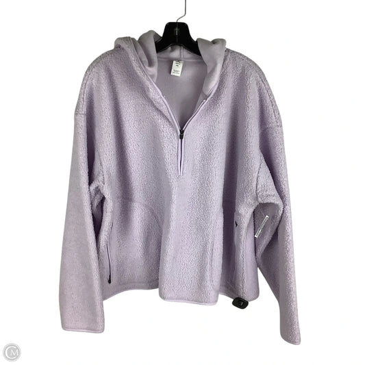 Athletic Sweatshirt Hoodie By Xersion In Purple, Size: Xxl