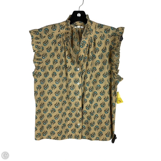 Top Short Sleeve By Thml In Print, Size: S