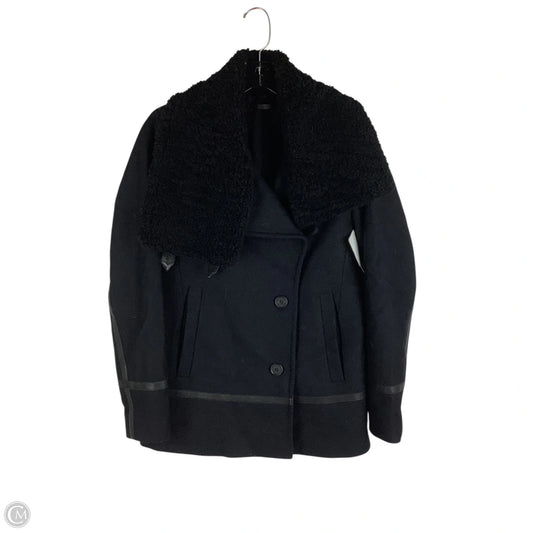 Coat Designer By All Saints In Black, Size: 4