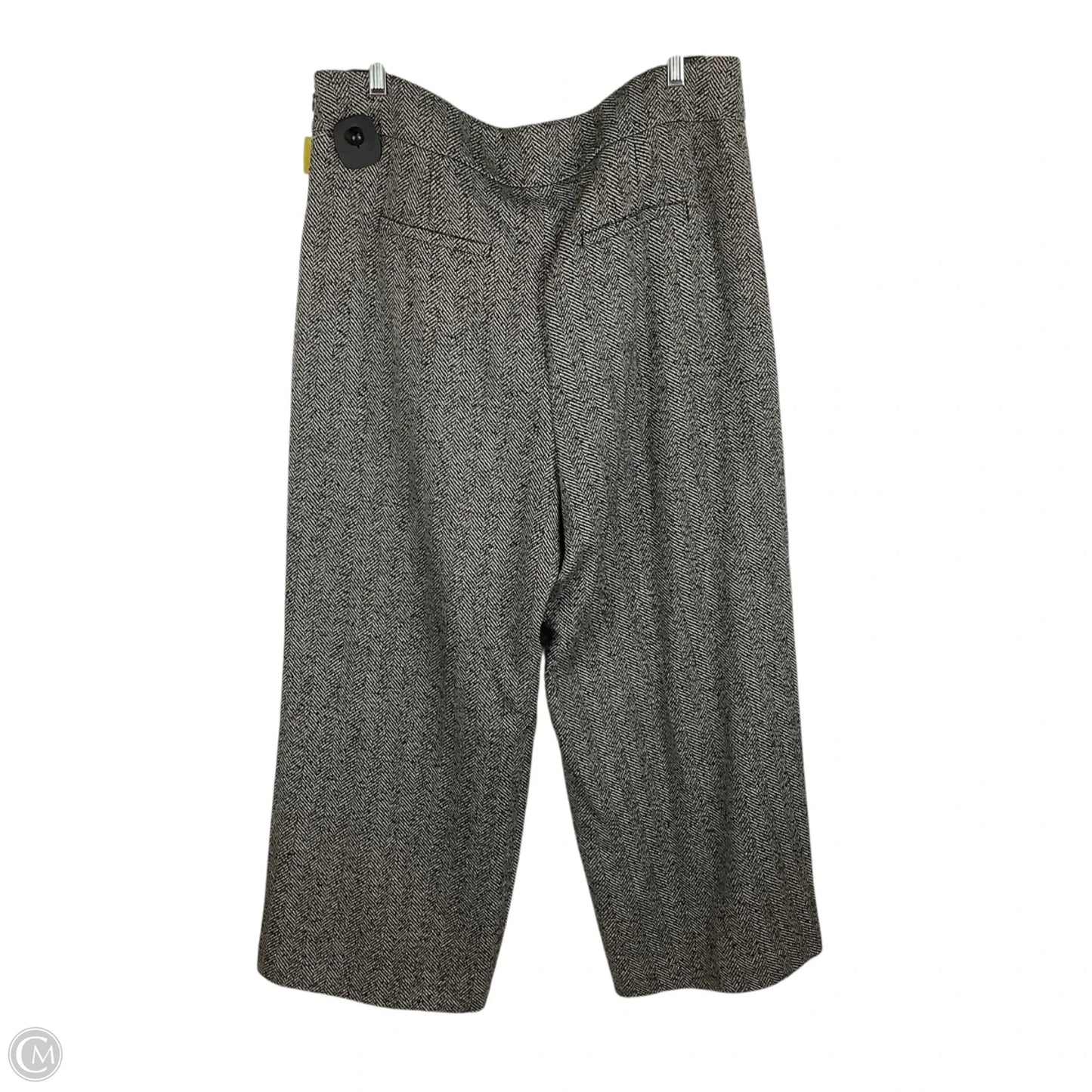 Pants Wide Leg By Ann Taylor In Grey, Size: 14