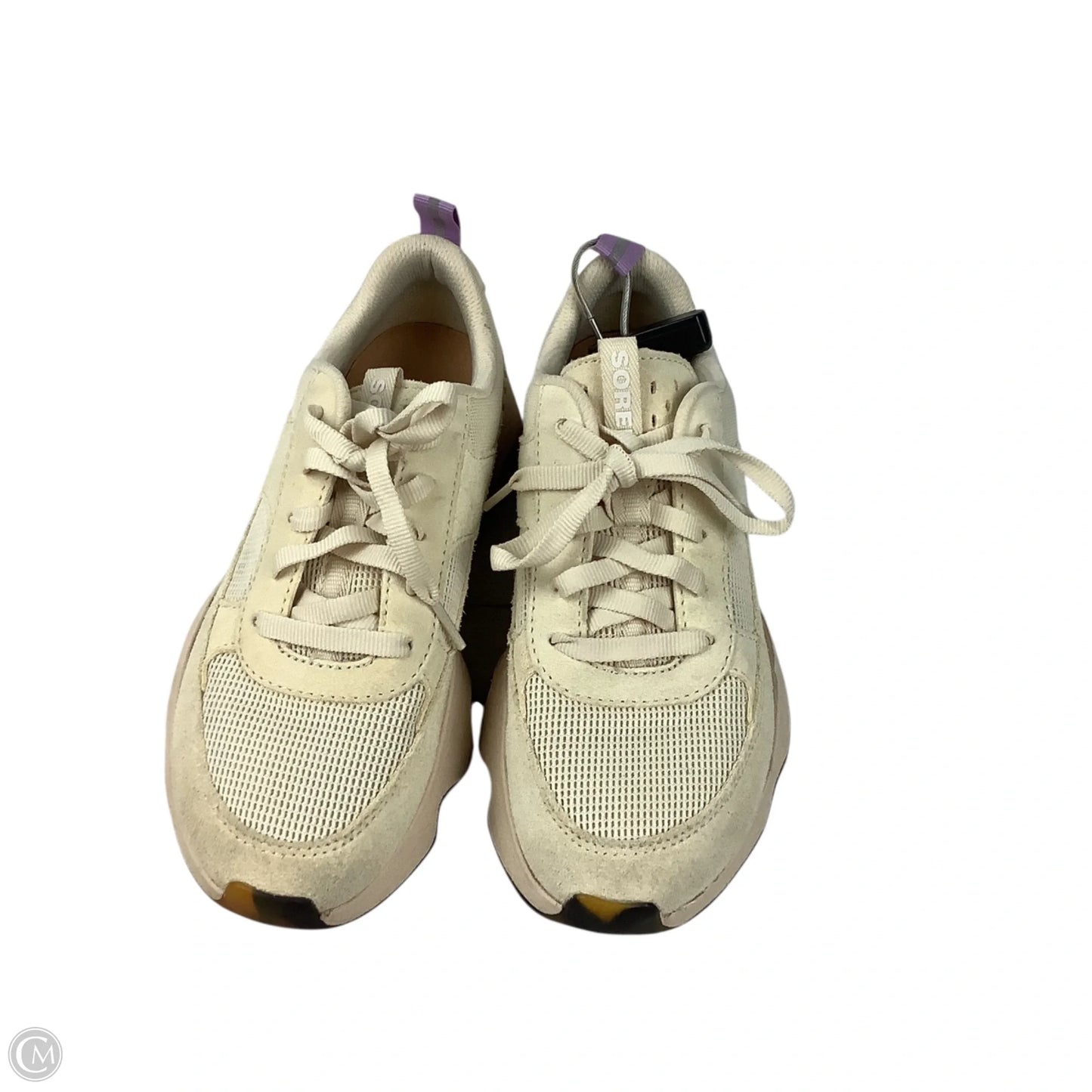 Shoes Sneakers By Sorel In Cream, Size: 6.5