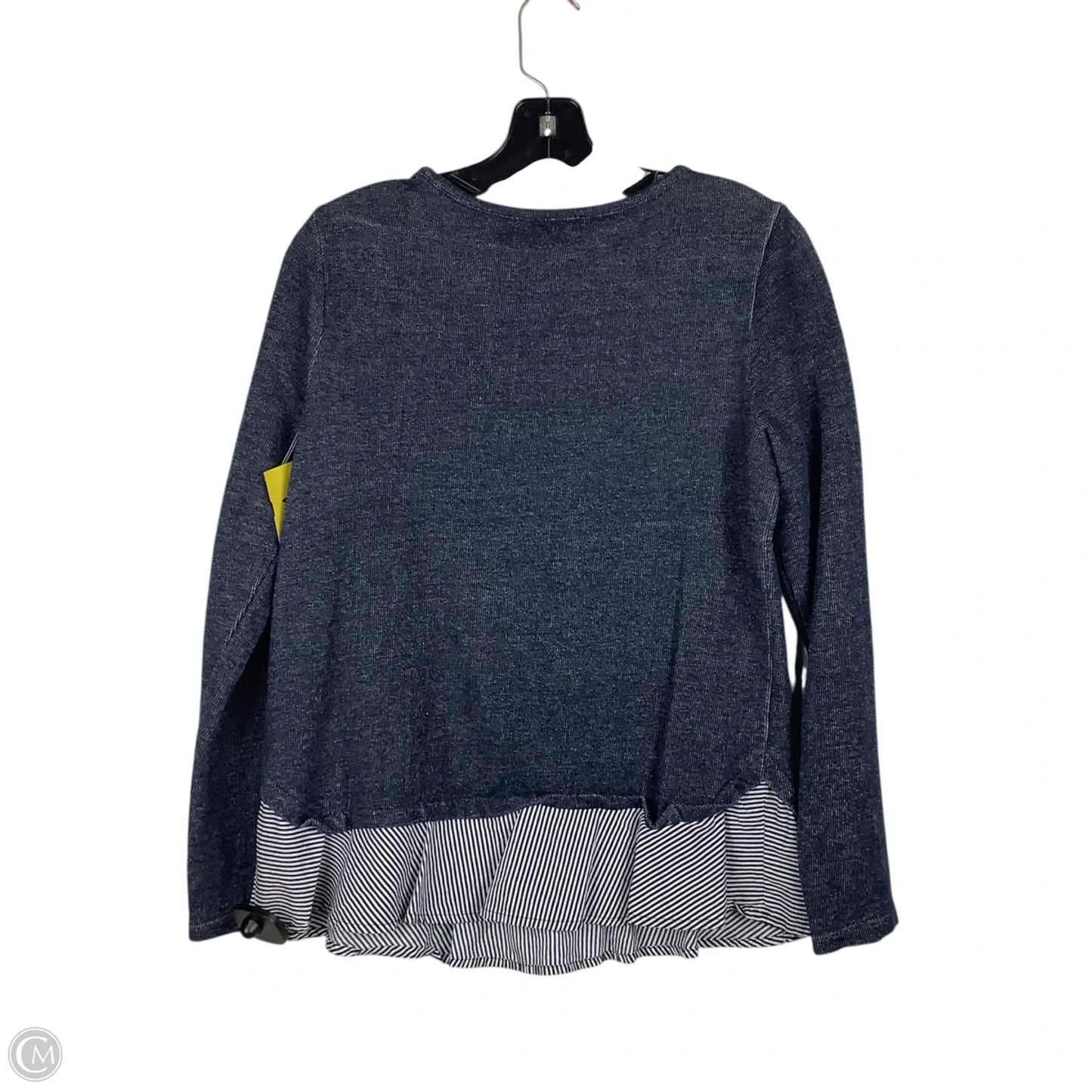 Top Long Sleeve By Crown And Ivy In Navy, Size: S