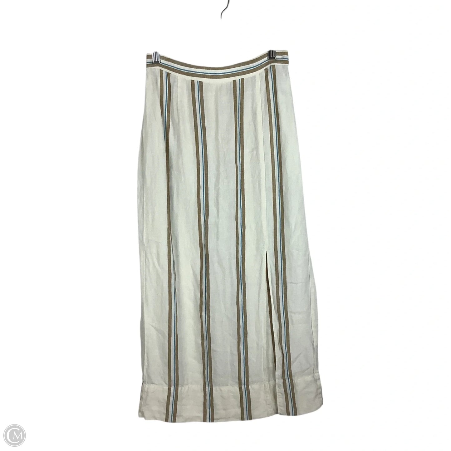 Skirt Midi By Madewell In Striped Pattern, Size: Xs