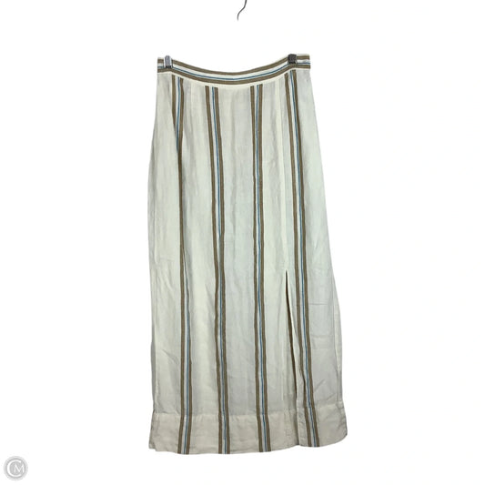 Skirt Midi By Madewell In Striped Pattern, Size: Xs