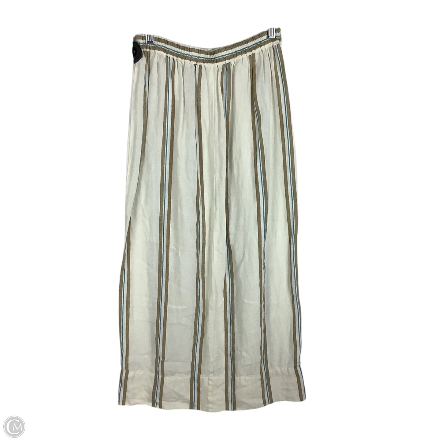 Skirt Midi By Madewell In Striped Pattern, Size: Xs