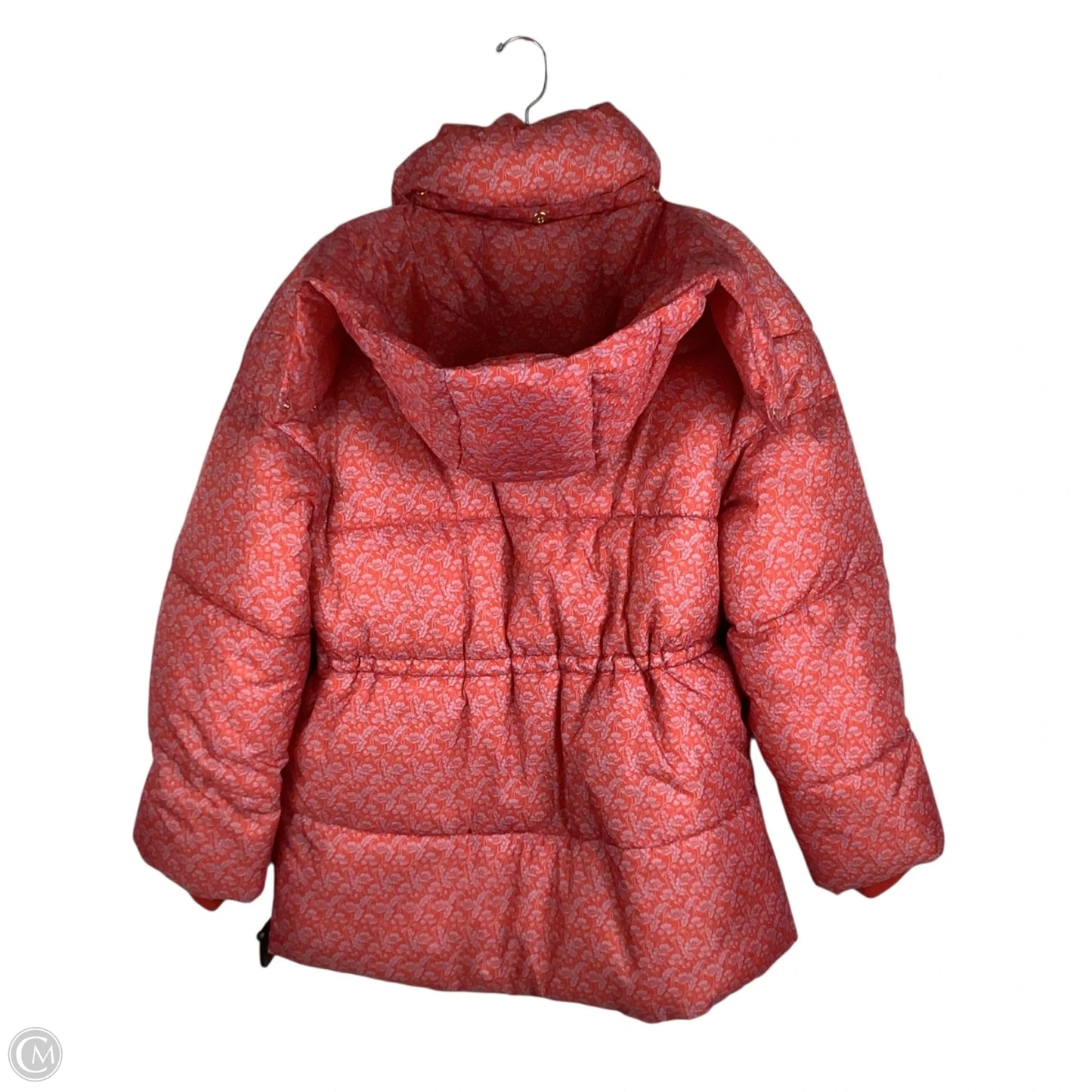 Coat Puffer & Quilted By J. Crew In Orange, Size: L