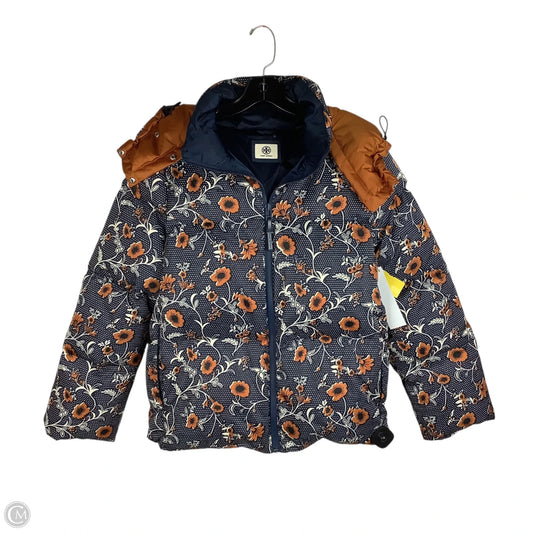 Coat Designer By Tory Burch In Navy, Size: Xs