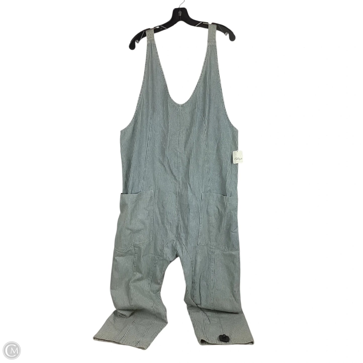 Overalls By We The Free In Striped Pattern, Size: Xl