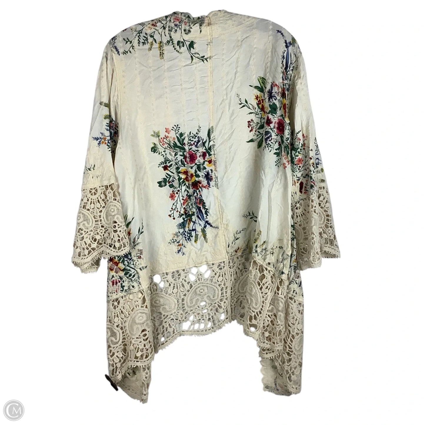 Kimono By Solitaire In Cream, Size: 2x