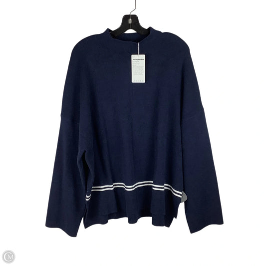 Sweater By Prettygarden In Navy, Size: Xxl
