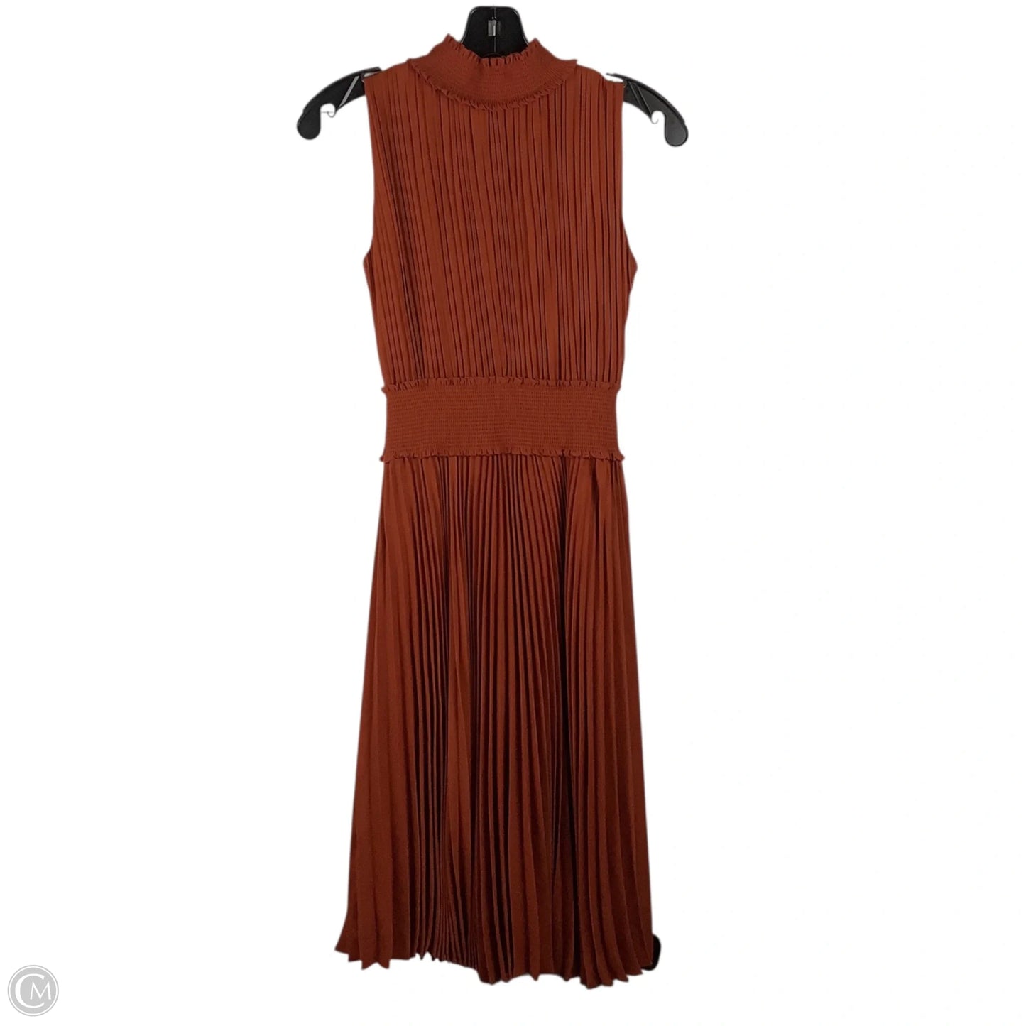 Dress Casual Midi By Nanette By Nanette Lepore In Orange, Size: 2