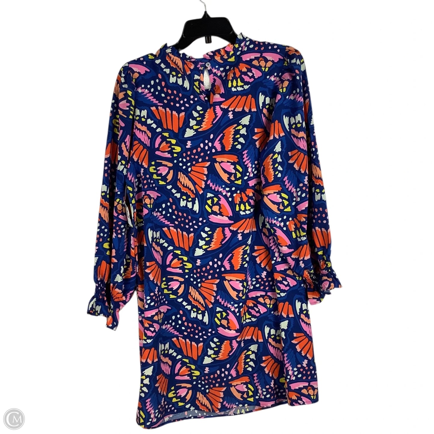 Dress Casual Short By Michelle Mcdowell In Blue, Size: L