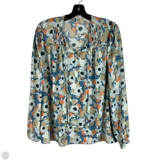Top Long Sleeve By Joie In Blue, Size: M
