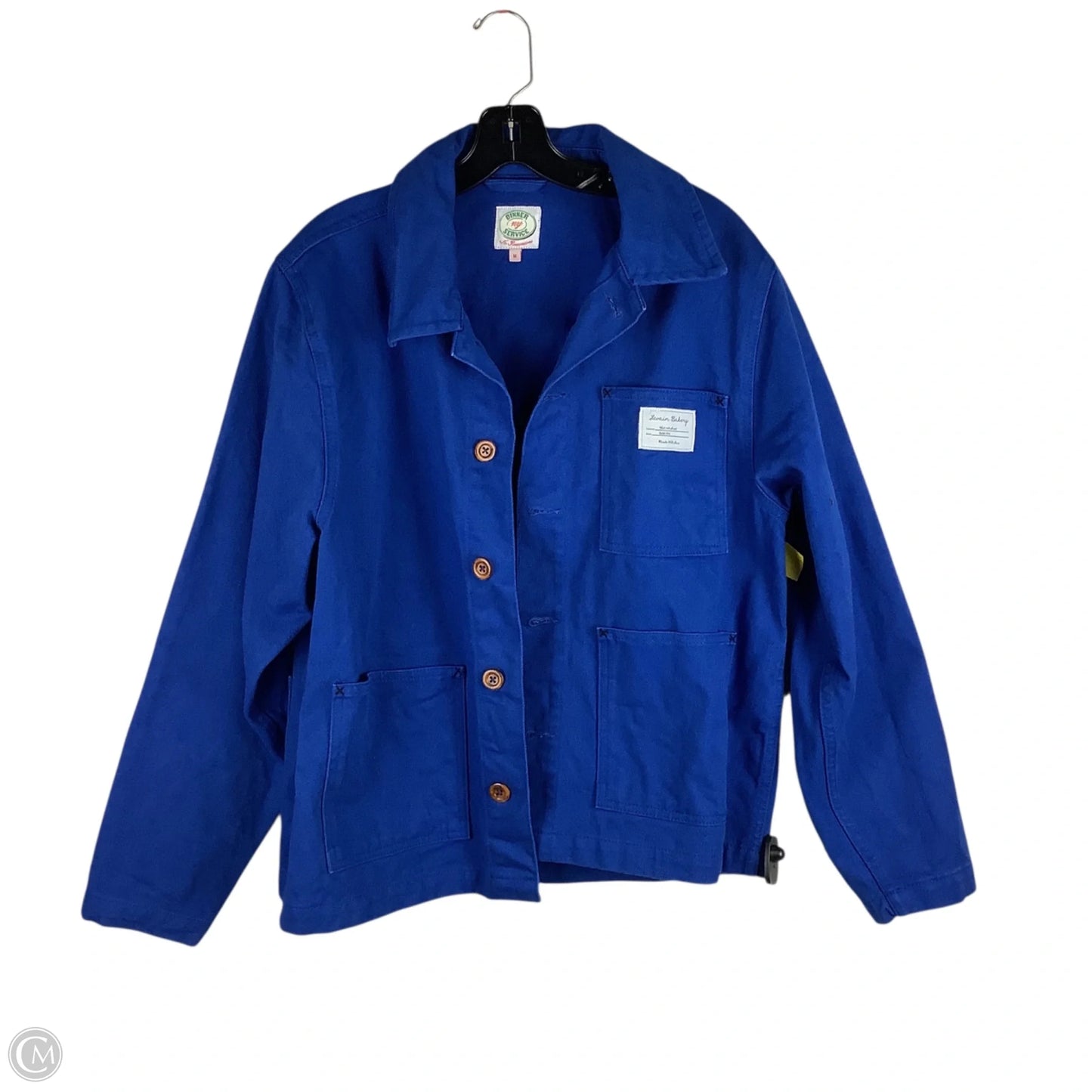 Jacket Shirt By Cmc In Blue, Size: M