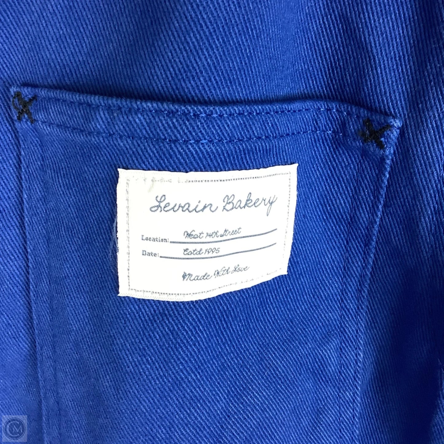 Jacket Shirt By Cmc In Blue, Size: M