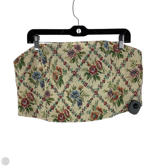 Top Sleeveless By Altard State In Floral Print, Size: Xl