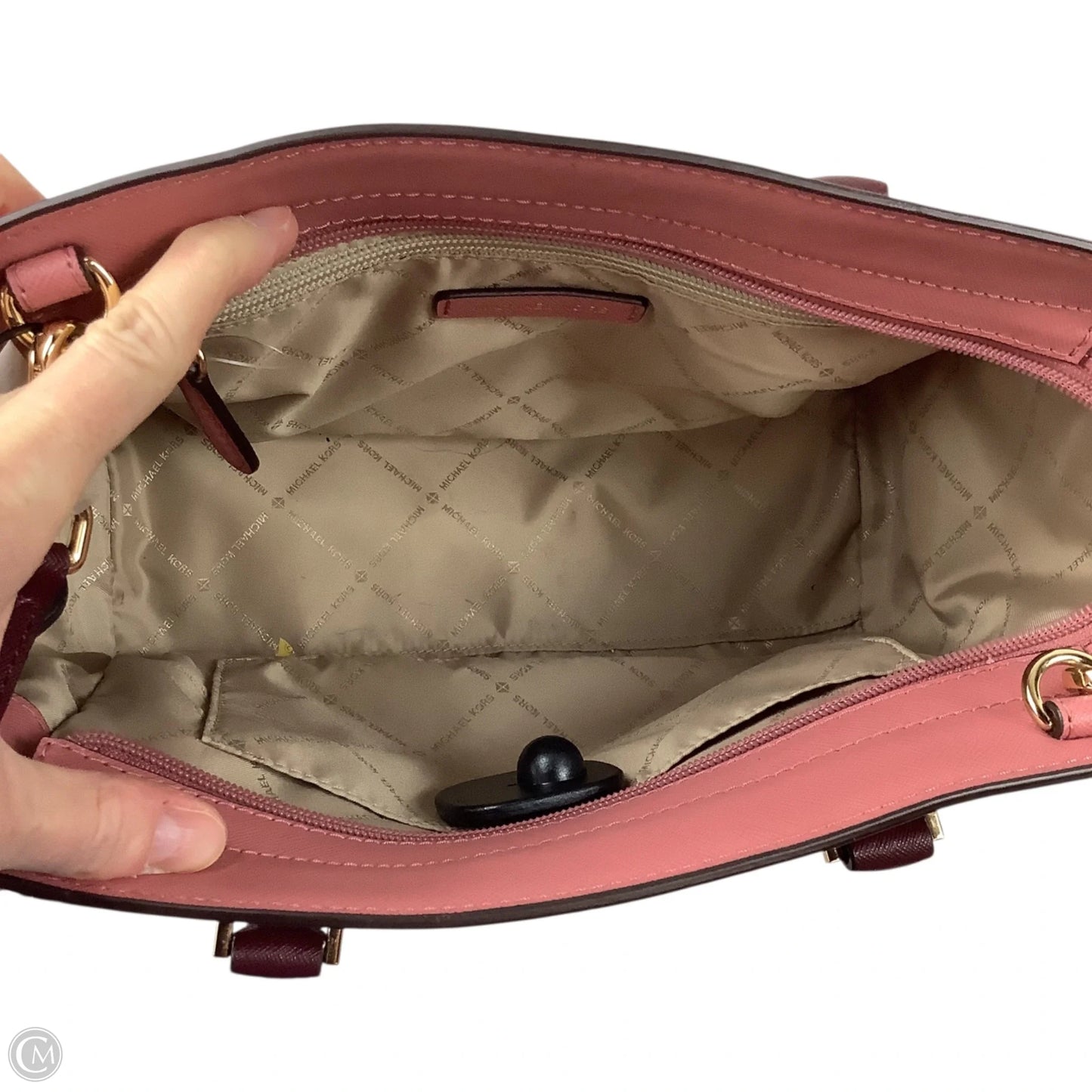 Crossbody Designer By Michael Kors, Size: Medium