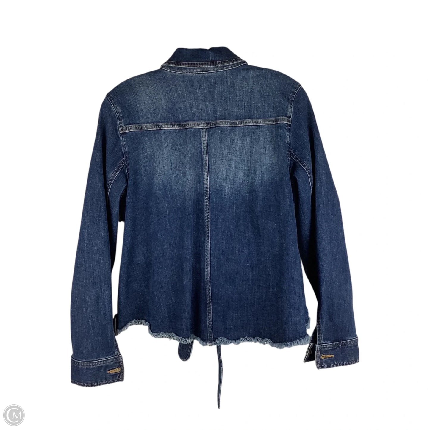 Jacket Denim By Cabi In Blue Denim, Size: S