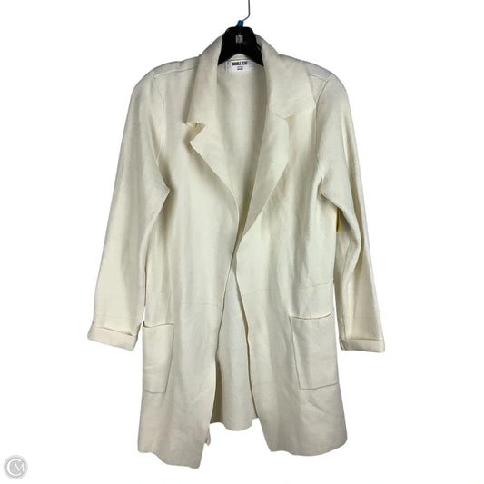 Sweater Cardigan By Double Zero In Cream, Size: S
