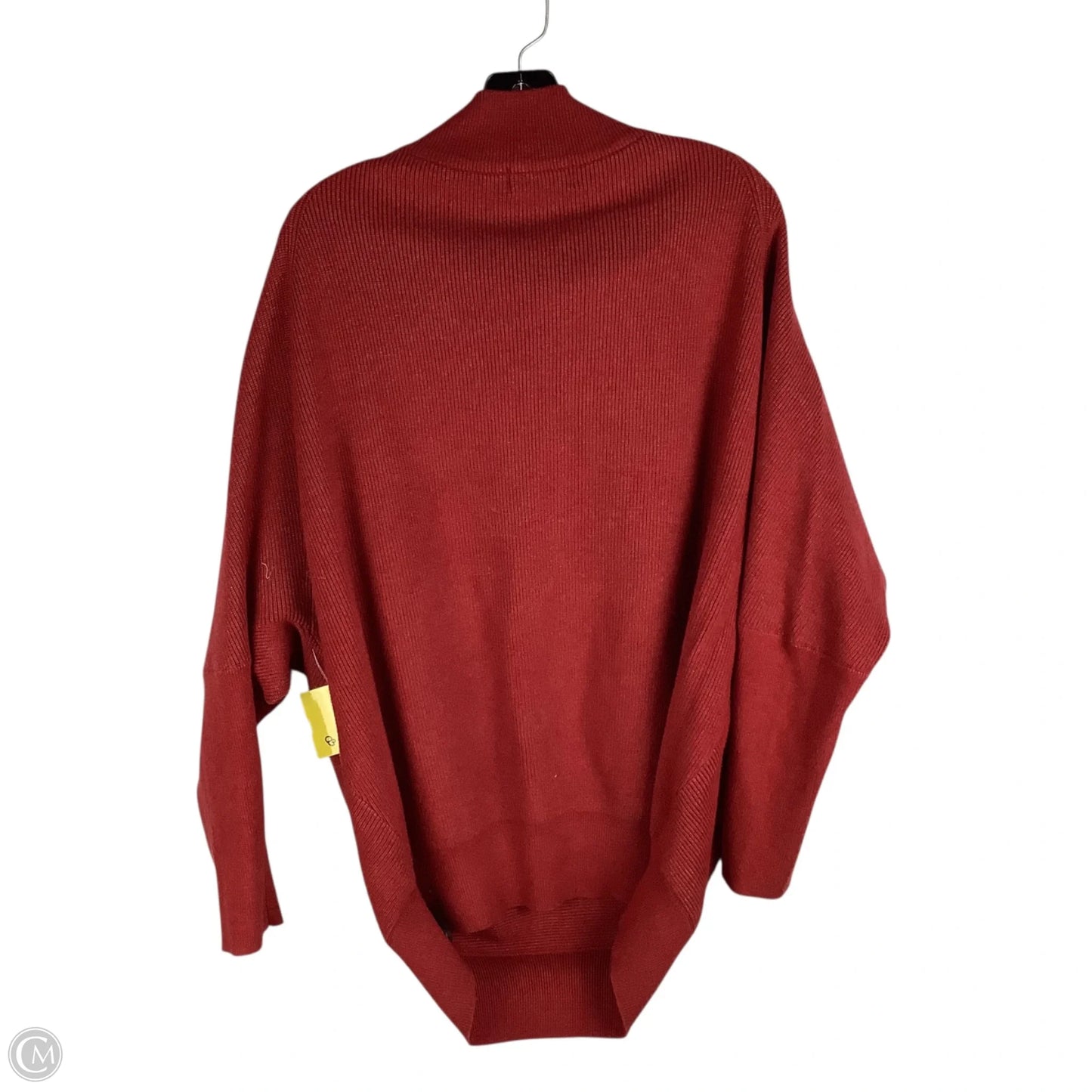 Sweater By Zenana In Red, Size: L