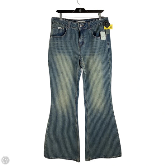 Jeans Flared By Free People In Blue Denim, Size: 8 (30)