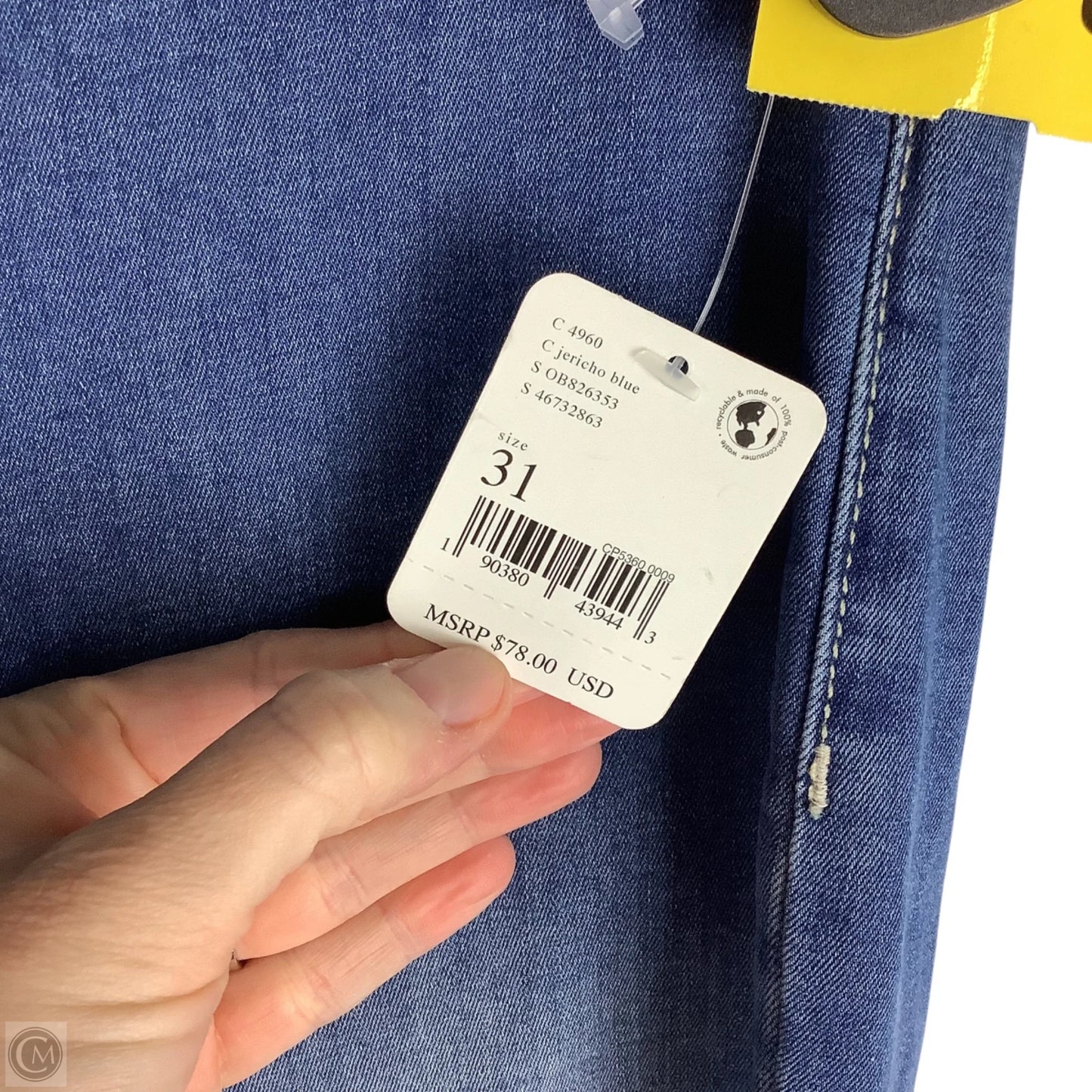 Jeans Flared By We The Free In Blue Denim, Size: 10 (31)