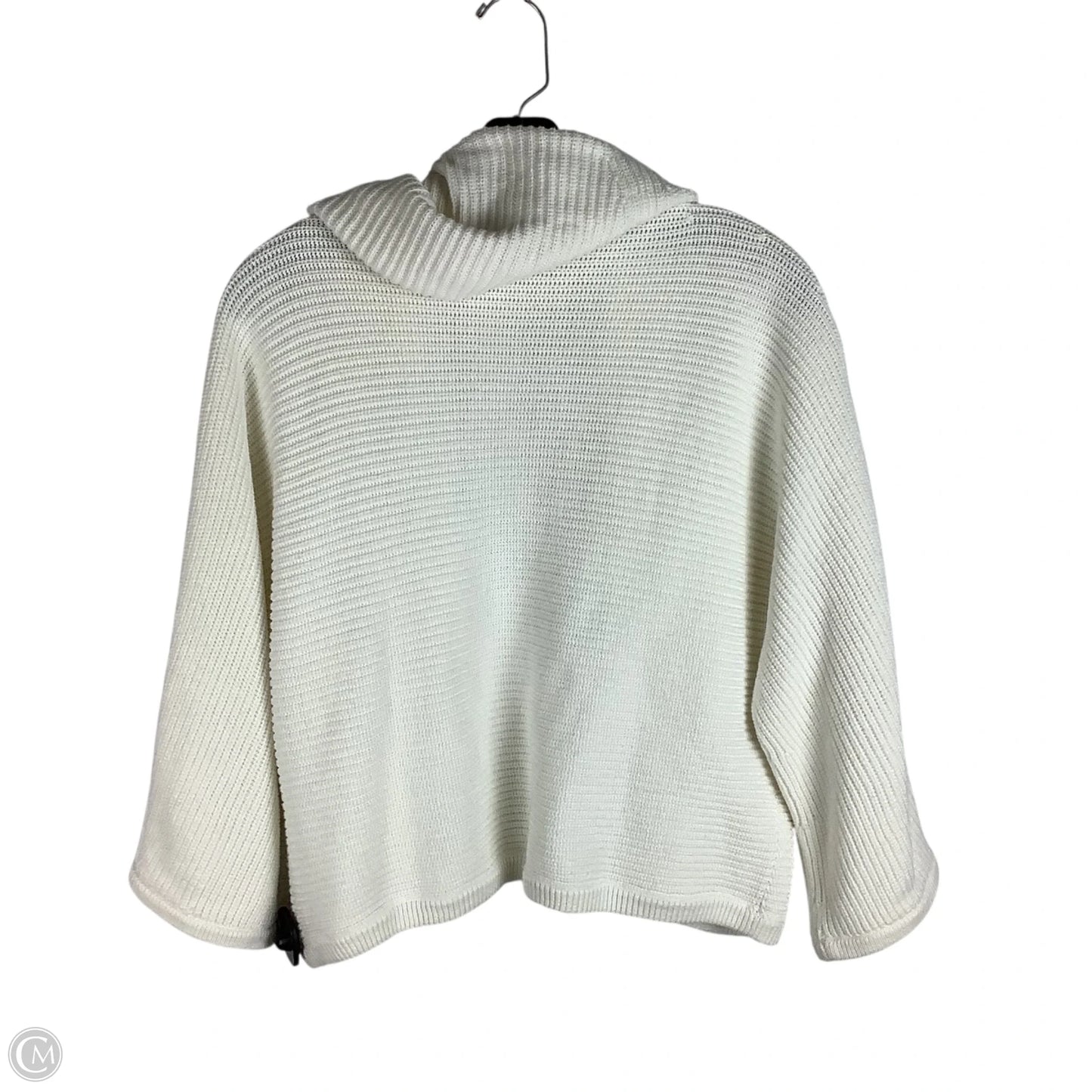 Sweater Cardigan By Cabi In White, Size: Xl