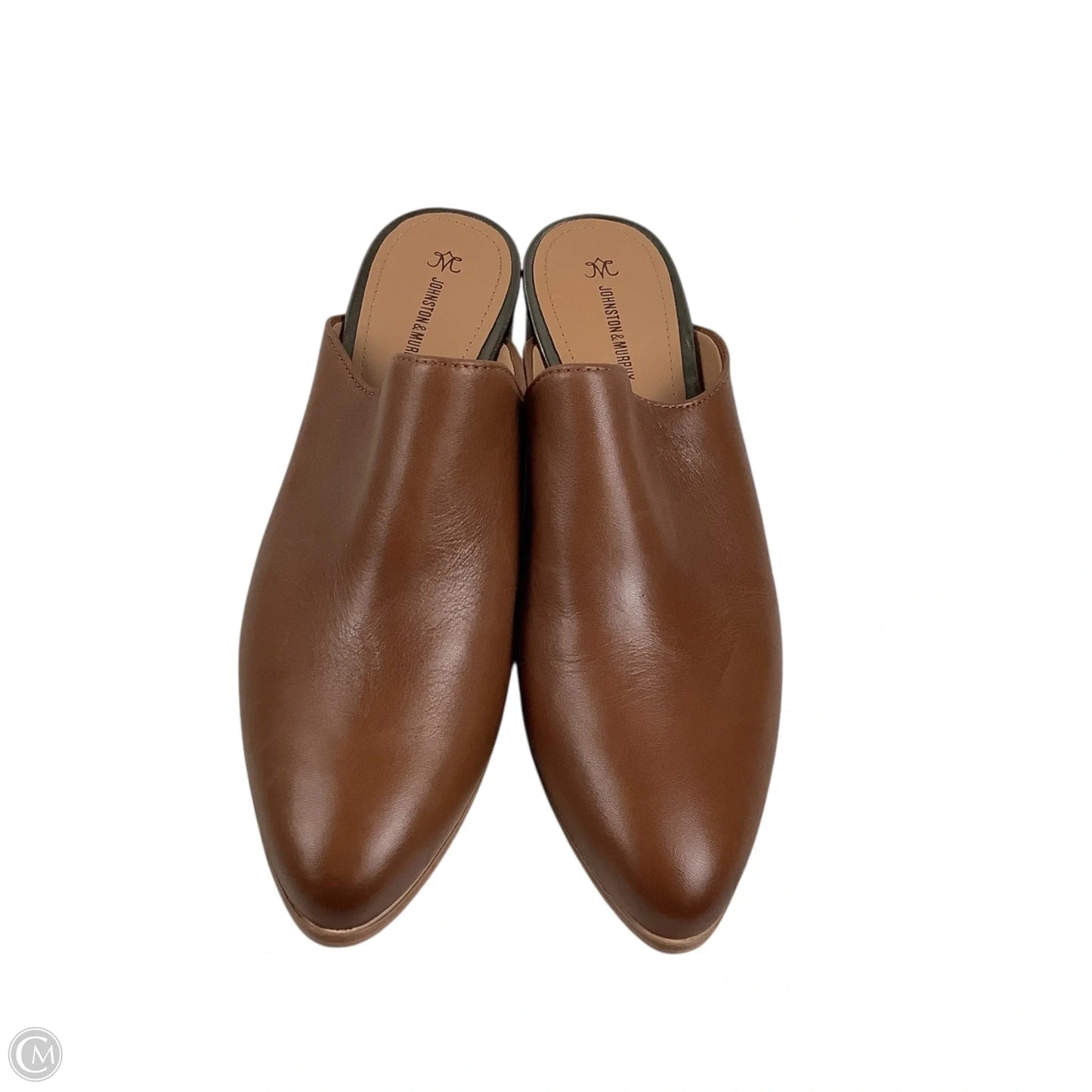 Shoes Heels Block By Johnston & Murphy In Brown, Size: 10