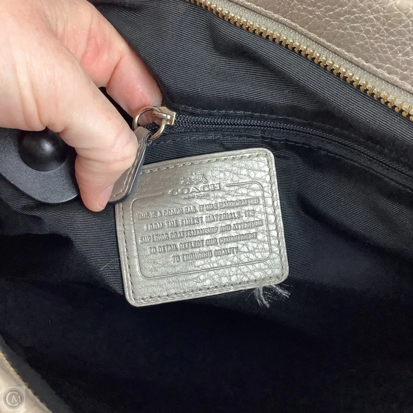 Crossbody Designer By Coach, Size: Medium