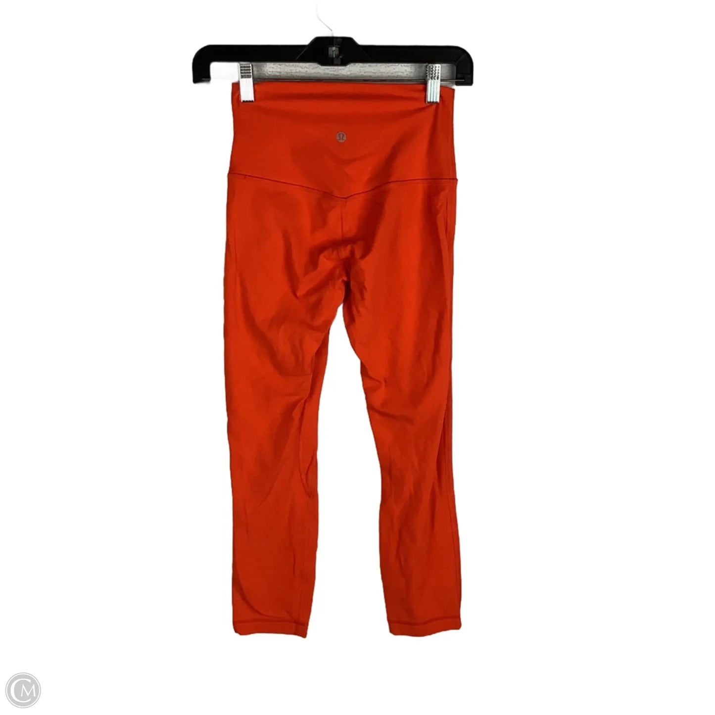 Athletic Leggings By Lululemon In Orange, Size: 4