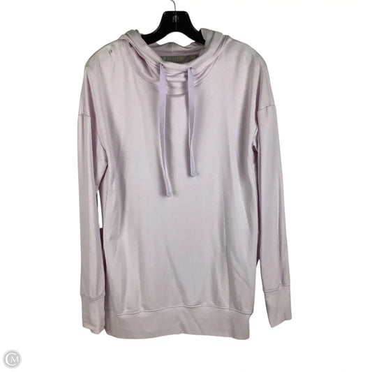 Athletic Top Long Sleeve Hoodie By Athleta In Pink, Size: Xs