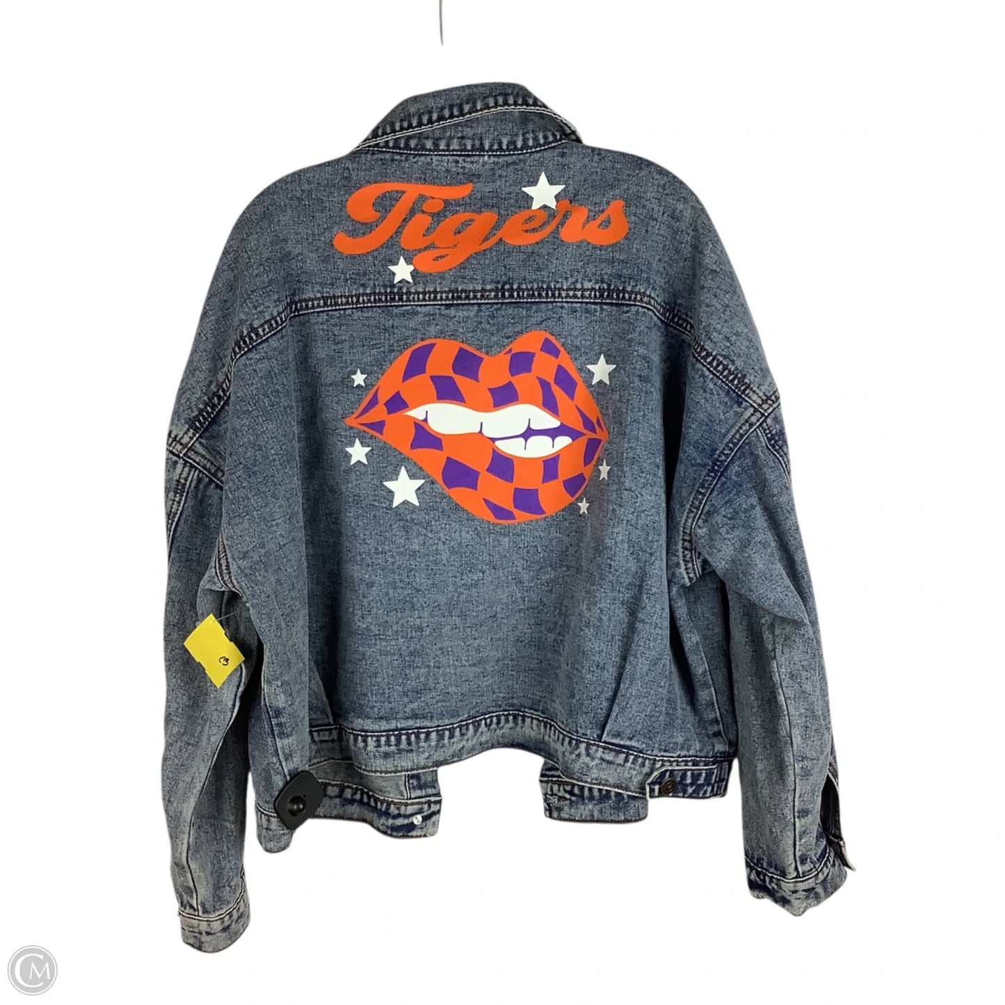 Jacket Denim By Cmc In Blue Denim, Size: L