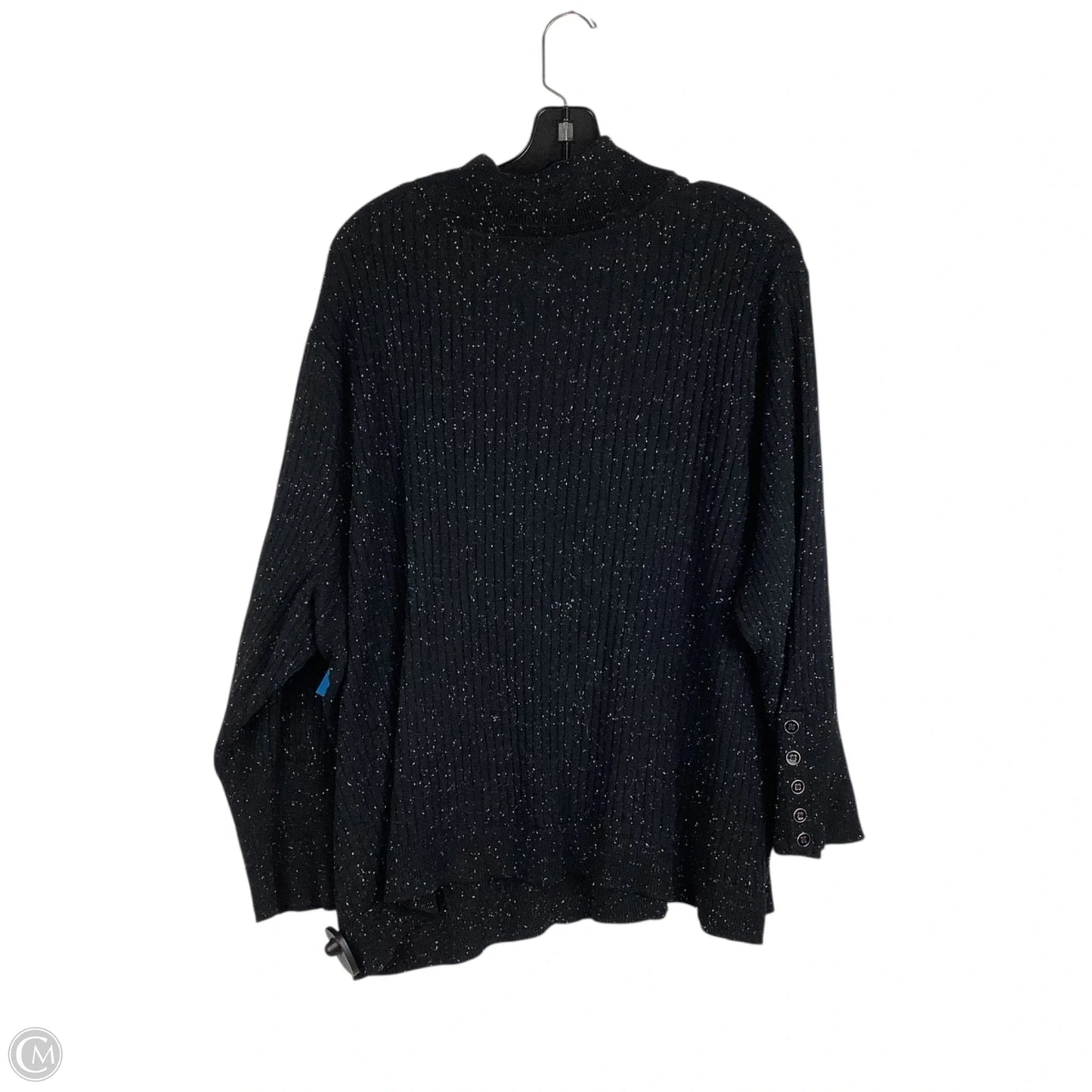 Sweater By Talbots In Black, Size: 3x